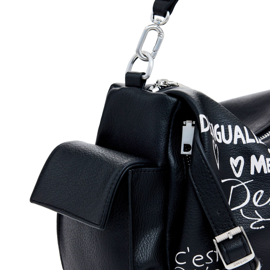 bolso-bowling-efecto-piel-letras-mediano bolso-bowling-efecto-piel-letras-mediano