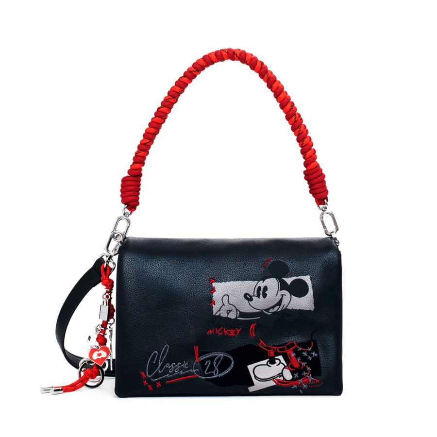 bolso-bandolera-efecto-piel-mickey-mediano bolso-bandolera-efecto-piel-mickey-mediano