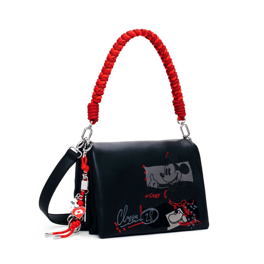 bolso-bandolera-efecto-piel-mickey-mediano bolso-bandolera-efecto-piel-mickey-mediano